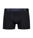 Pack of 5  Mens quintlock boxer shorts  black Henleys