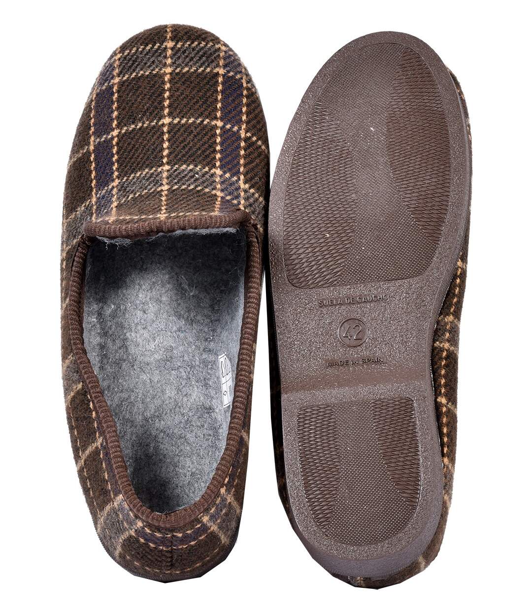 CHARENTAISE Homme Pantoufle PREMIUM 2250 MARRON