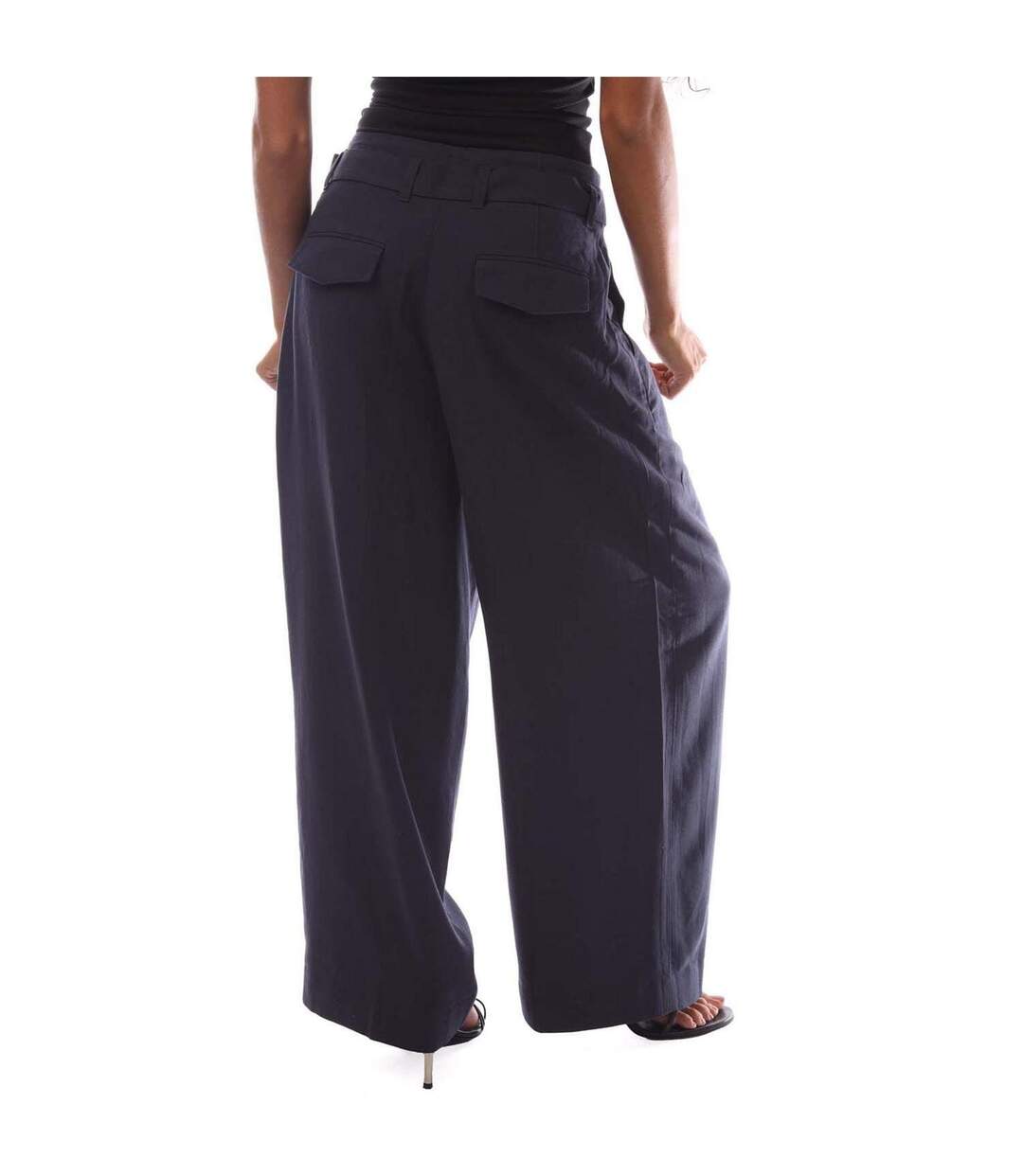 Pantalon Femme Bleu Gant-2