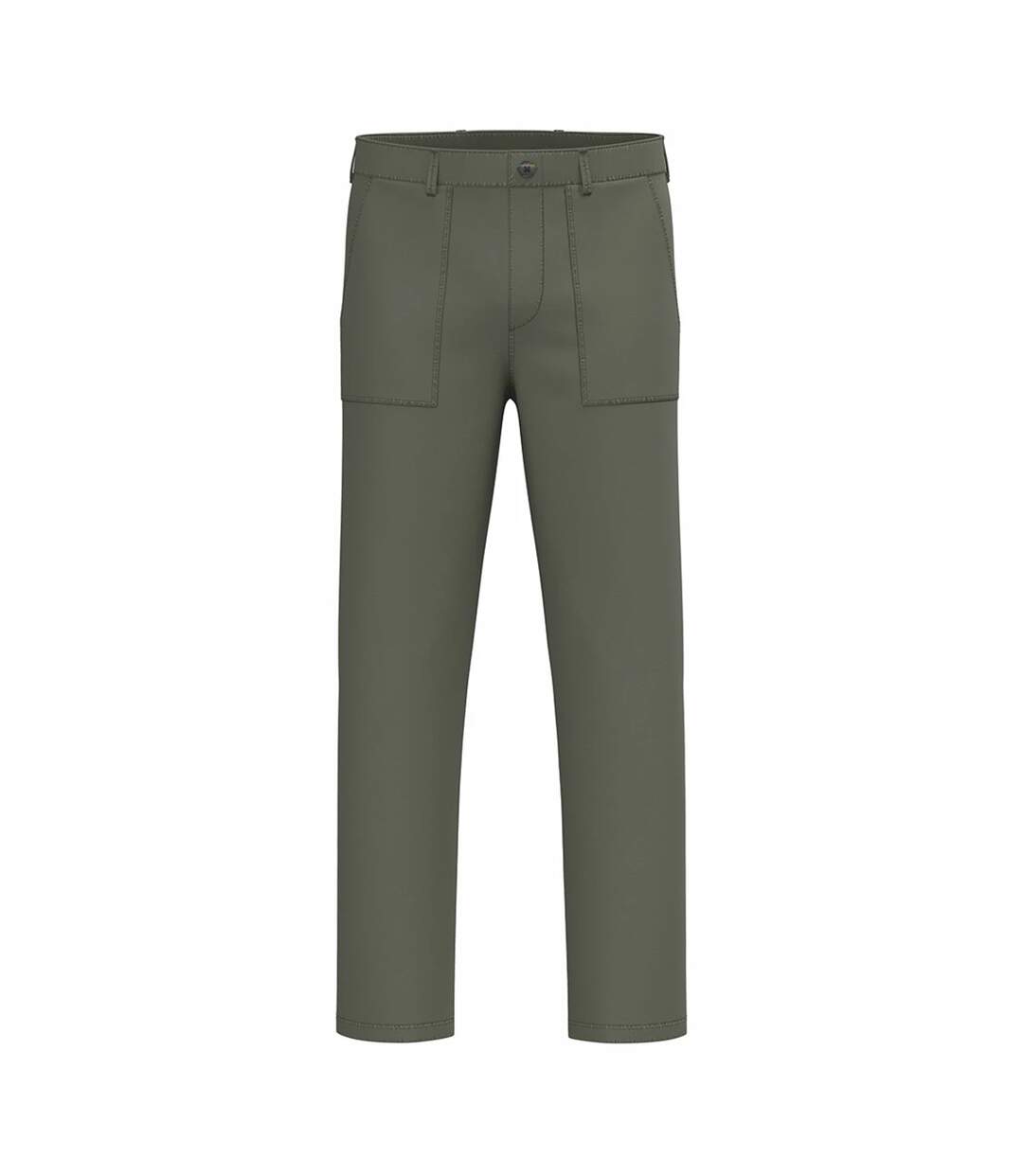 Pantalon Homme Kaki Délavé Native Spirit-1