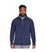 Mens fleece jumper navy Raging Bull-1