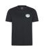 Mens Snowdon Short-sleeved T-shirt Black Mountain Warehouse-1