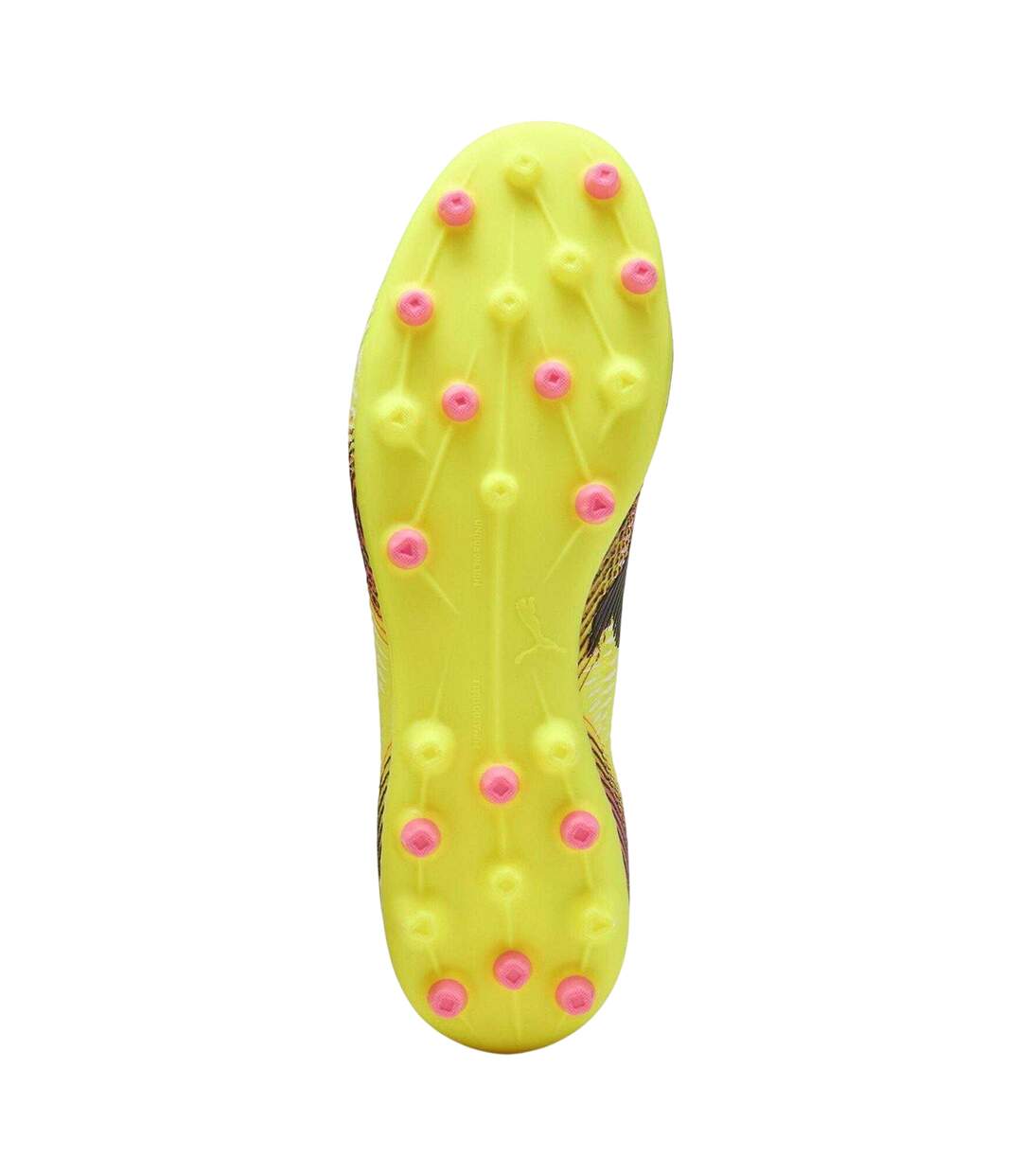 Mens Future 8 Match Firm Ground Football Boots Yellow Puma-4