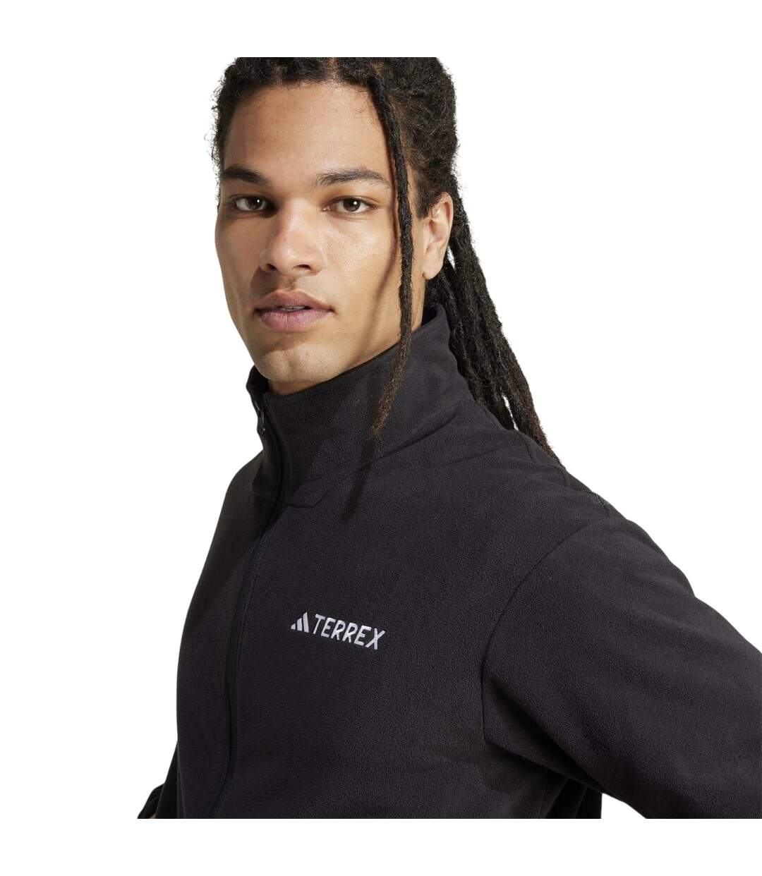 Veste Polaire Multi Essentials Homme Noir Adidas-3