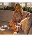 Ladies Winter Loungewear Comfy Set | Soul Warming Thermal Pink Pyjama Set-2
