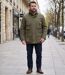 LEDERTYS GENTLEMAN — Veste outdoor marron : isolation polaire et tissu déperlant-5