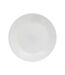 Lot de 6 Assiettes à Dessert en Verre Louise 18cm Blanc-1