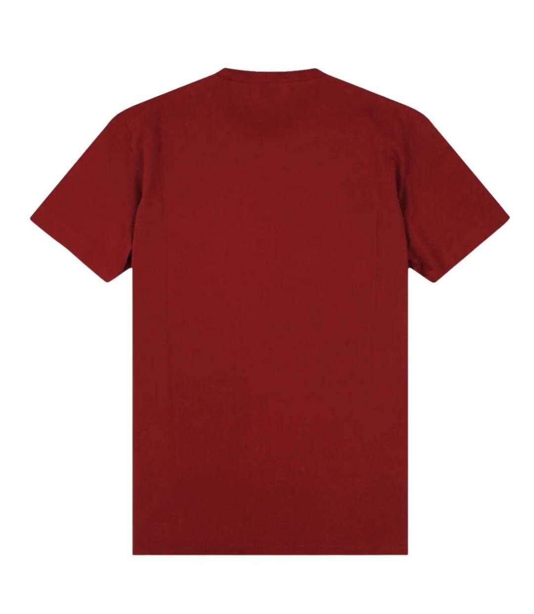 Unisex Adult Logo Skinny T-shirt Burgundy DSquared2-2