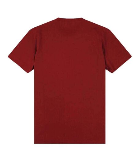 Unisex Adult Logo Skinny T-shirt Burgundy DSquared2