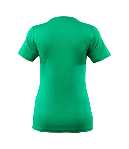 Womens/ladies Crossover Nice T-shirt Grass Green Mascot