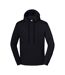 Sweat À Capuche Iconic Premium Adulte Noir Fruit Of The Loom-1