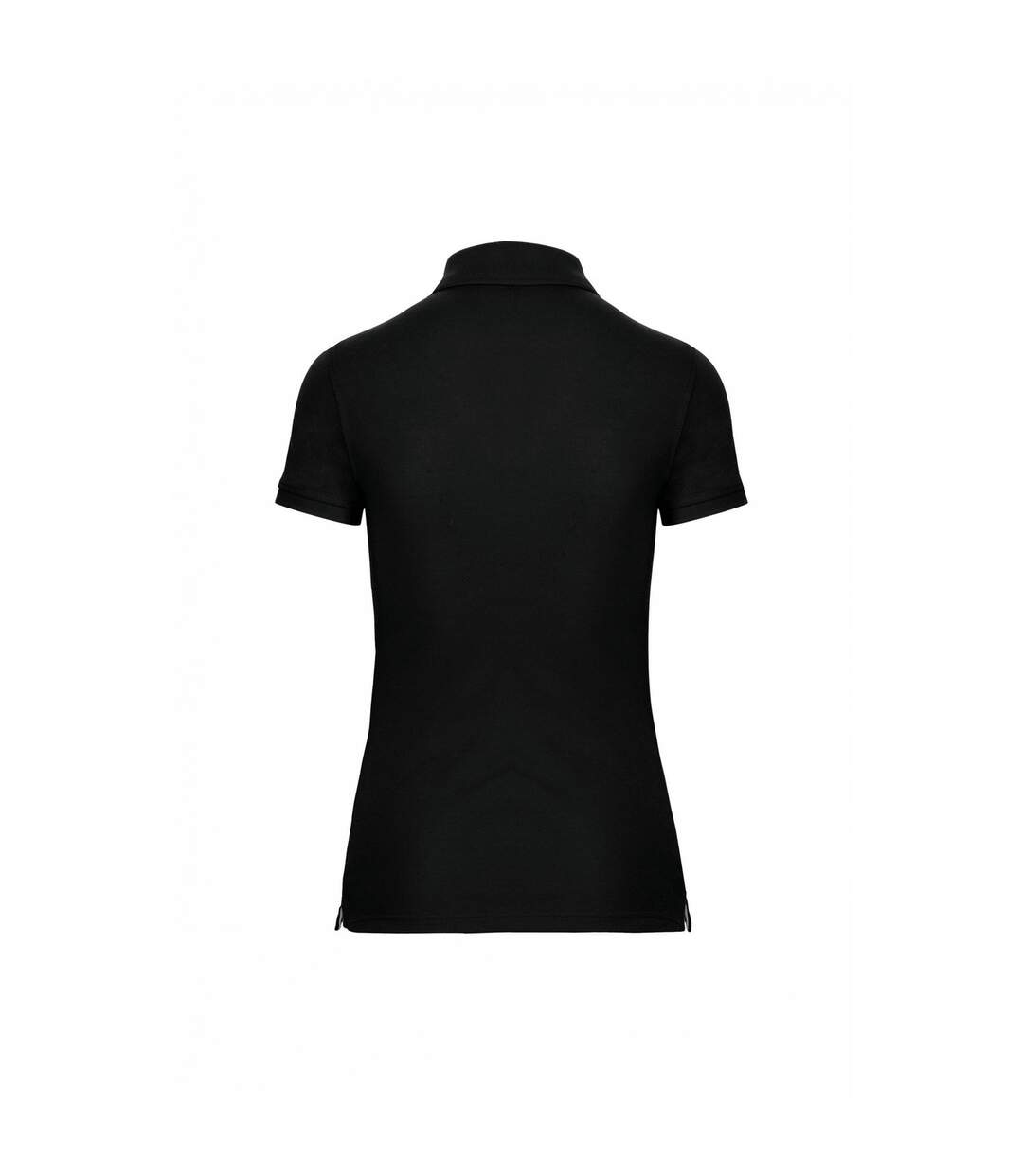 Womens/ladies Pique Anti-bacterial Polo Shirt Black WK. Designed To Work-2