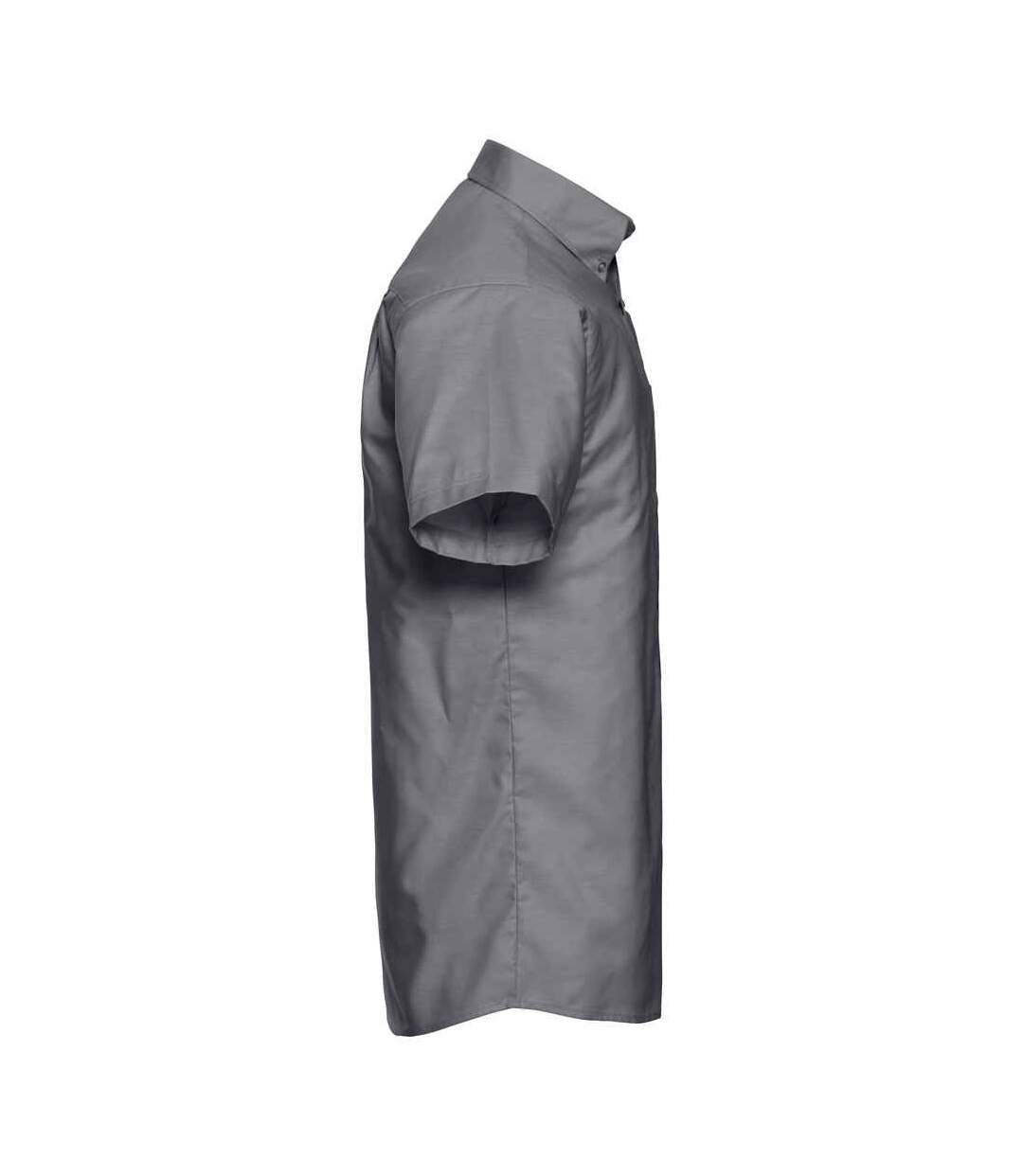 Chemise Classic Homme Argenté Russell Collection-3
