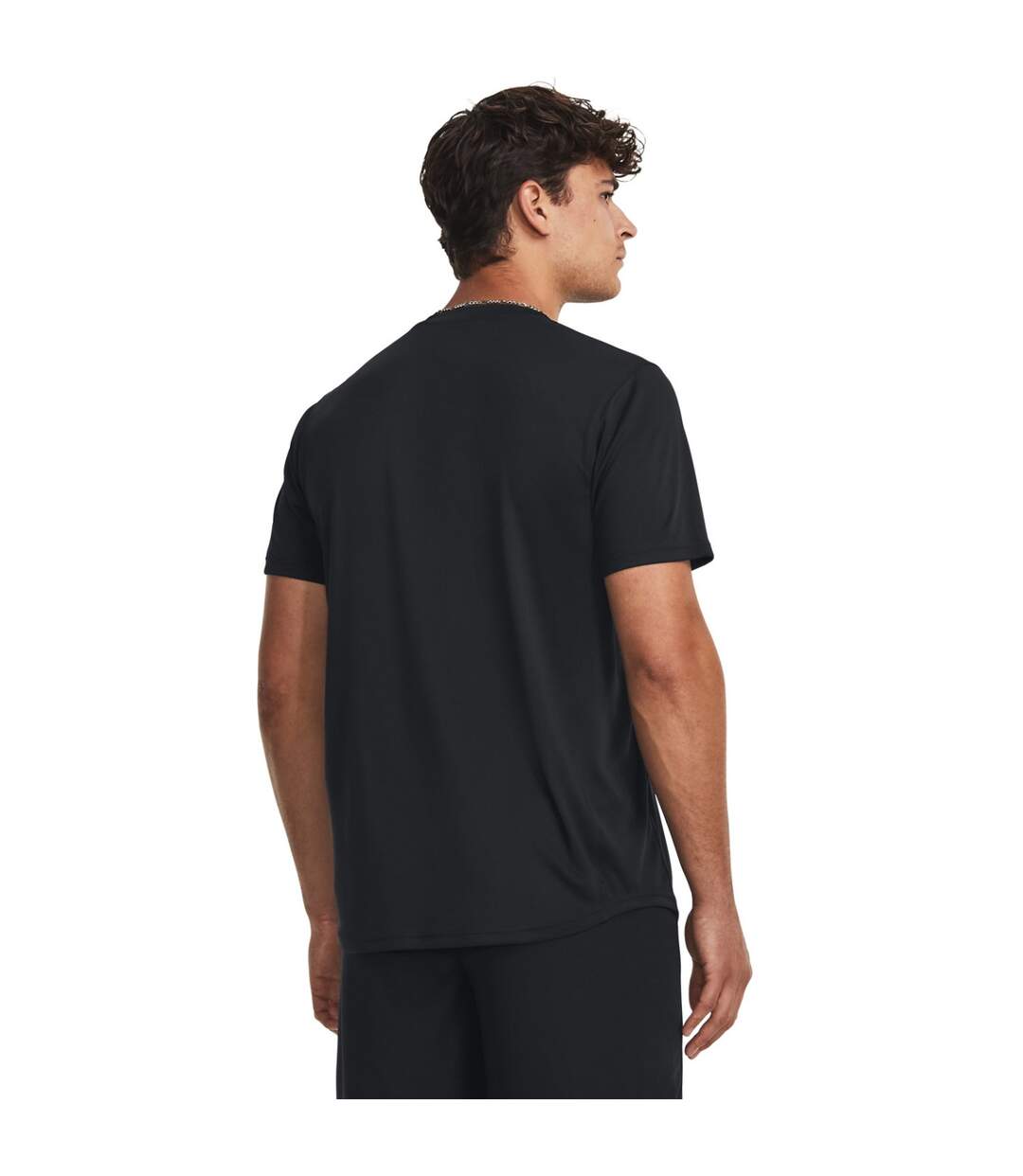 T-shirt challenger training homme noir / blanc Under Armour-4