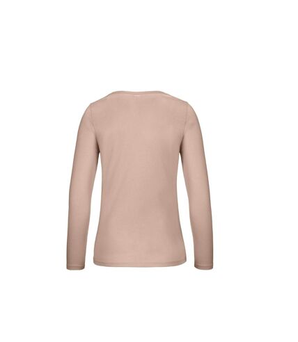 B&C Womens/Ladies #E150 T-Shirt à manches longues (Rose millénaire) - UTRW6528