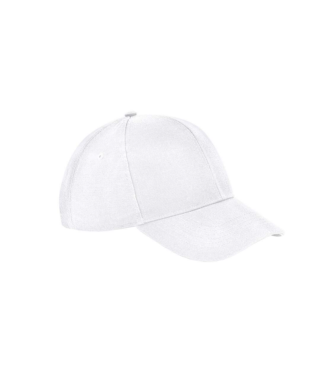 Casquette ultimate unisexe blanc Beechfield-1