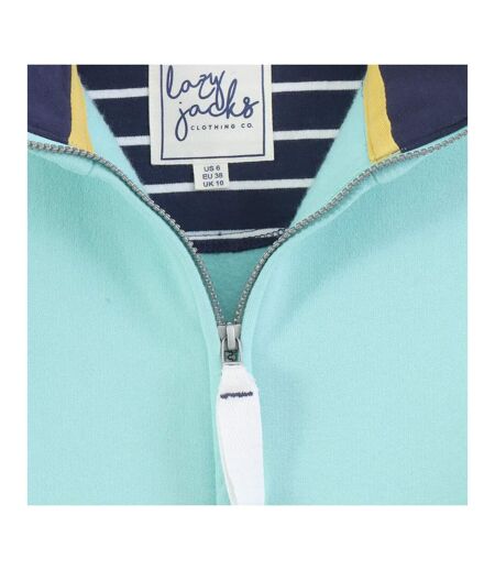 Womens/ladies Full Zip Jacket Peppermint Lazy Jacks