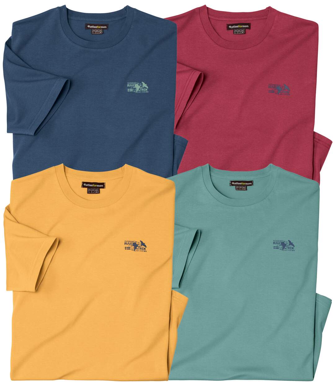 Lot de 4 Tee-shirts Travel-1