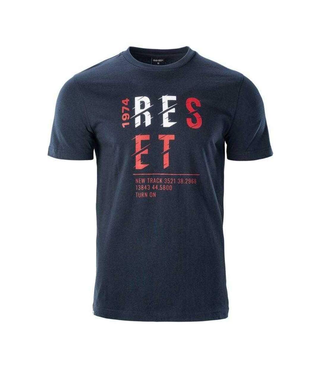 T-shirt Rimo Homme Bleu Marine Foncé Hi-Tec-1