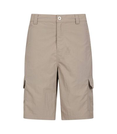 Mens Explore Cargo Shorts Beige Mountain Warehouse
