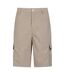 Mens Explore Cargo Shorts Beige Mountain Warehouse-1