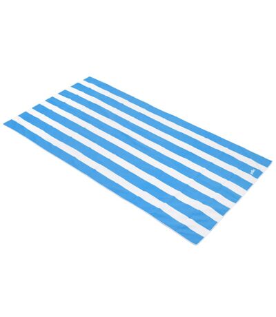 Yello Serviette de plage à rayures (Bleu/Blanc) - UTRD2245