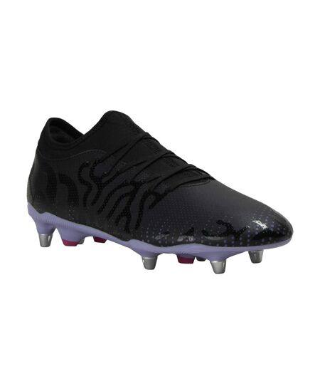 Chaussures de rugby pour terrain mou speed infinite team adulte noir / violet Canterbury