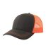 Casquette Trucker Motif/style 6 Panneaux Sonic-s Adulte Gris Foncé Orange Fluorescent Atlantis Headwear-1