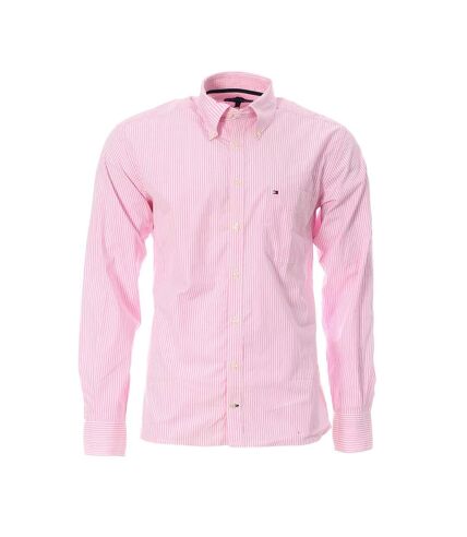 Chemise Rose/Blanche Homme Tommy Hilfiger Mark - M