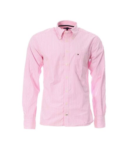 Chemise Rose/Blanche Homme Tommy Hilfiger Mark - M