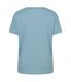 Womens/ladies devon relaxed fit t-shirt pale blue Mountain Warehouse-2