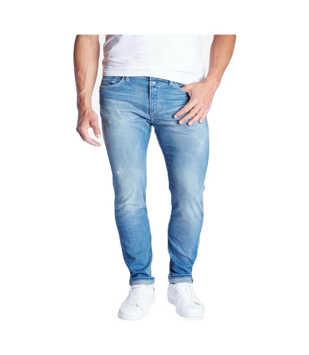 Jean Skinny Bleu Homme Teddy Smith Kurt - W27-L34-1