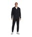 Mens Fleece Full Zip Hoodie Black Under Armour-1