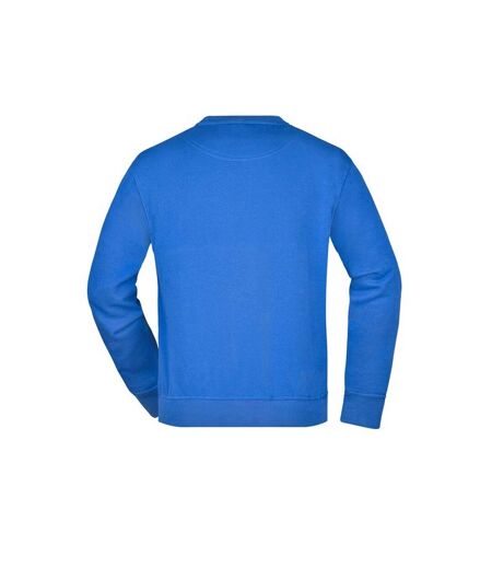 Sweat Workwear Adulte Bleu Roi James And Nicholson