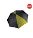 Lot de 2  Parapluie canne à ouverture automatique adulte unisexe taille unique noir/vert Kimood