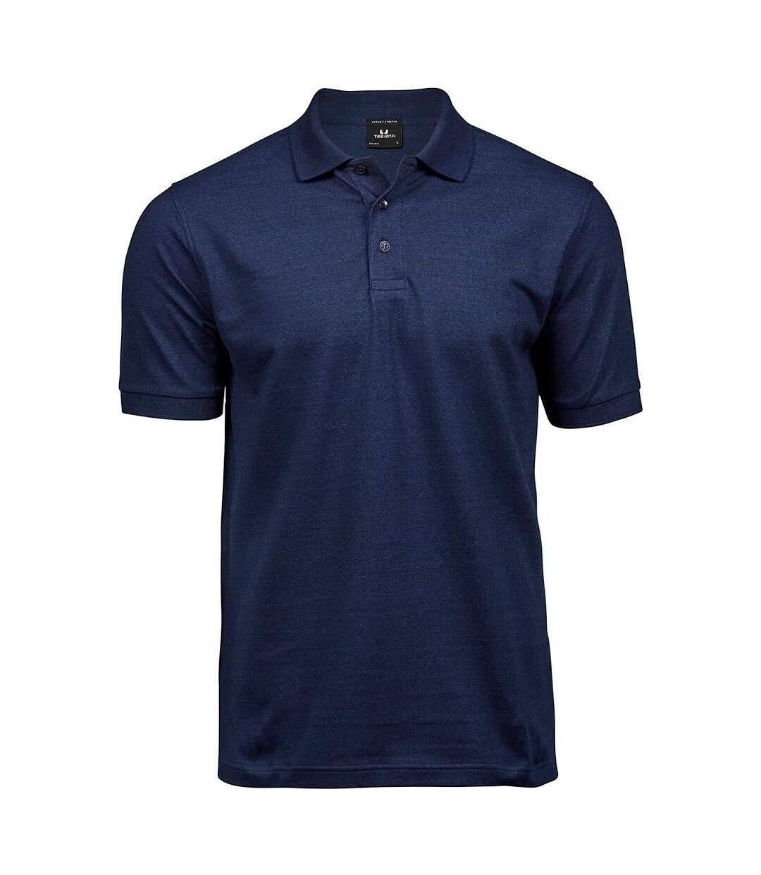 Polo manches courtes - Homme - 1405 - bleu denim-1