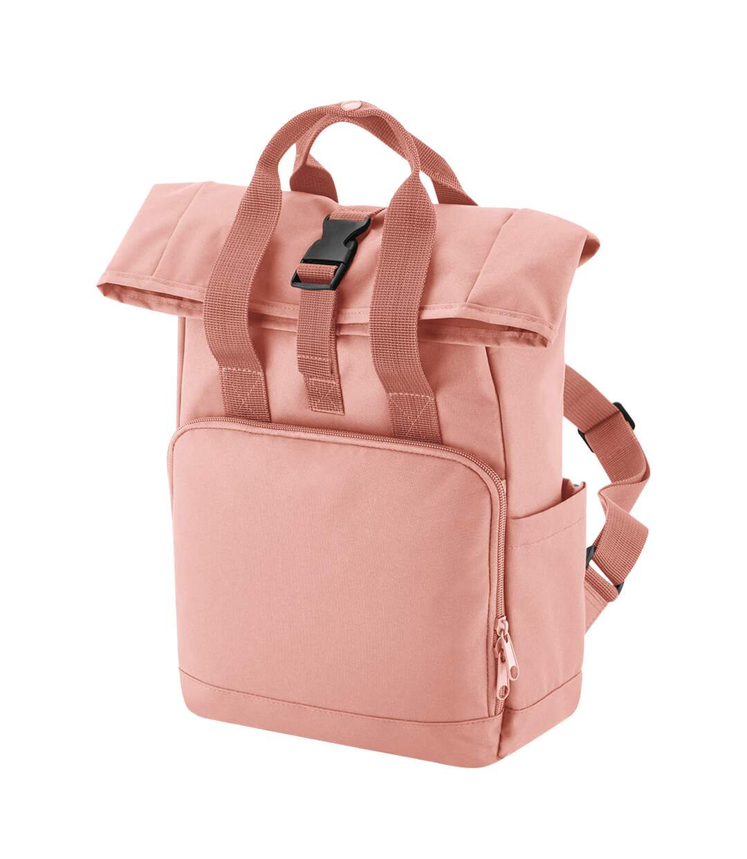 Sac à dos taille unique rose pâle Bagbase-1