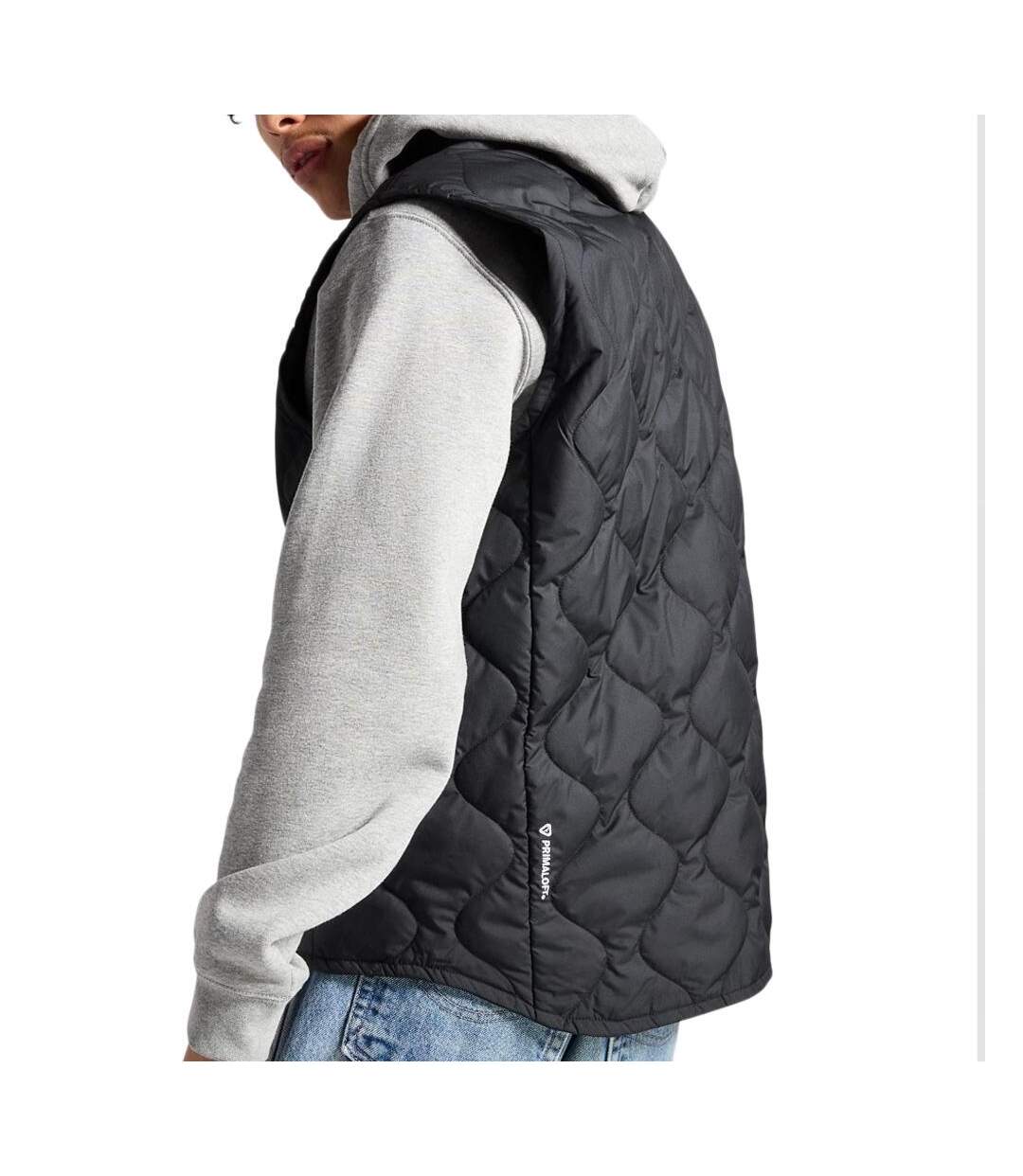 Veste noire homme converse vest-2