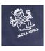 T-Shirt marine homme jack & jones jordog-3