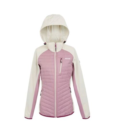 Womens/ladies Pro Hybrid Ii Padded Jacket Light Vanilla Lilas Regatta
