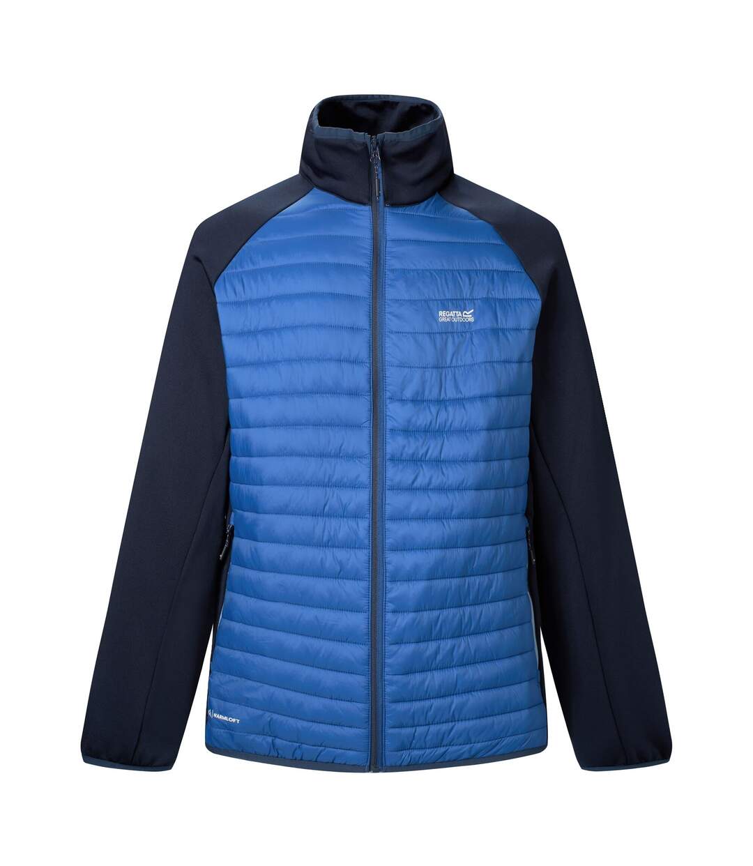Veste Hybride À Col Montant Clumber Homme Bleu Roi Bleu Marine Regatta-2