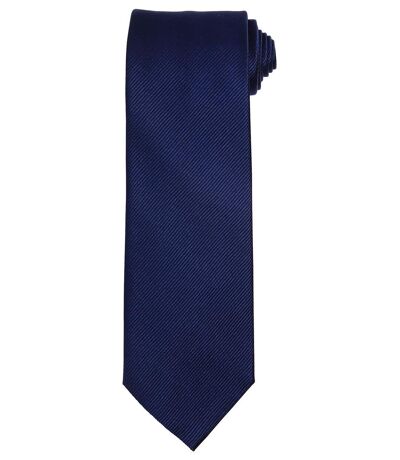Cravate en soie - PB795 - bleu marine