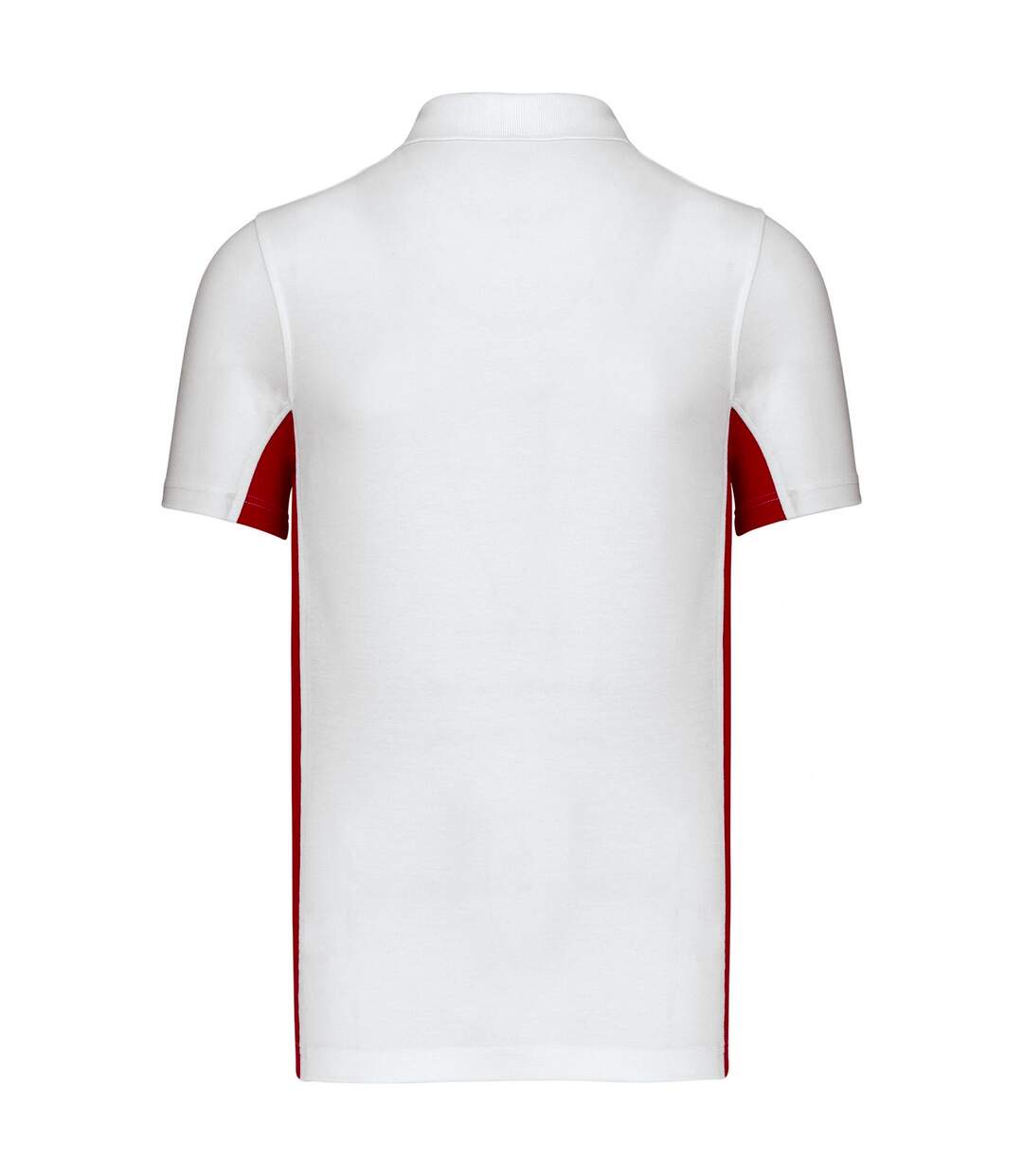 Polo homme blanc / rouge Kariban Kariban