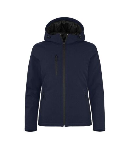 Doudoune Softshell Femme Bleu Marine Foncé Clique