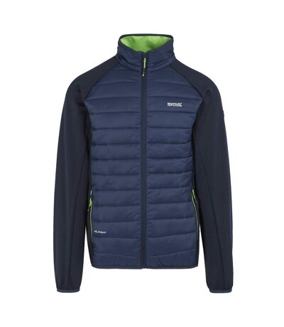 Veste hybride clumber homme bleu marine / vert clair Regatta