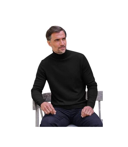 Pull Homme Noir WoolOvers