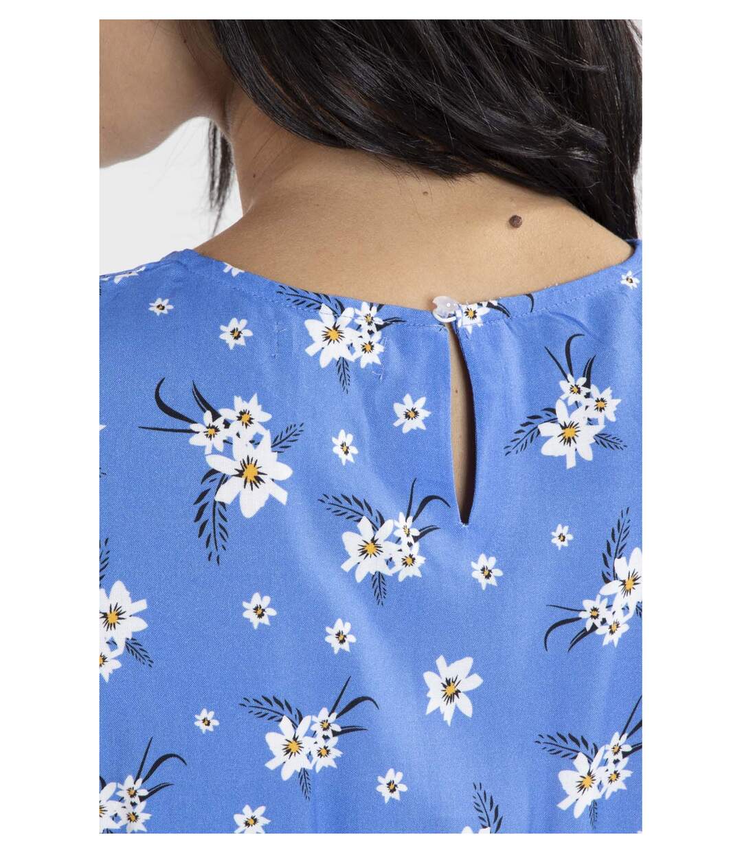 Robe Orchidee Bleu Roi-4