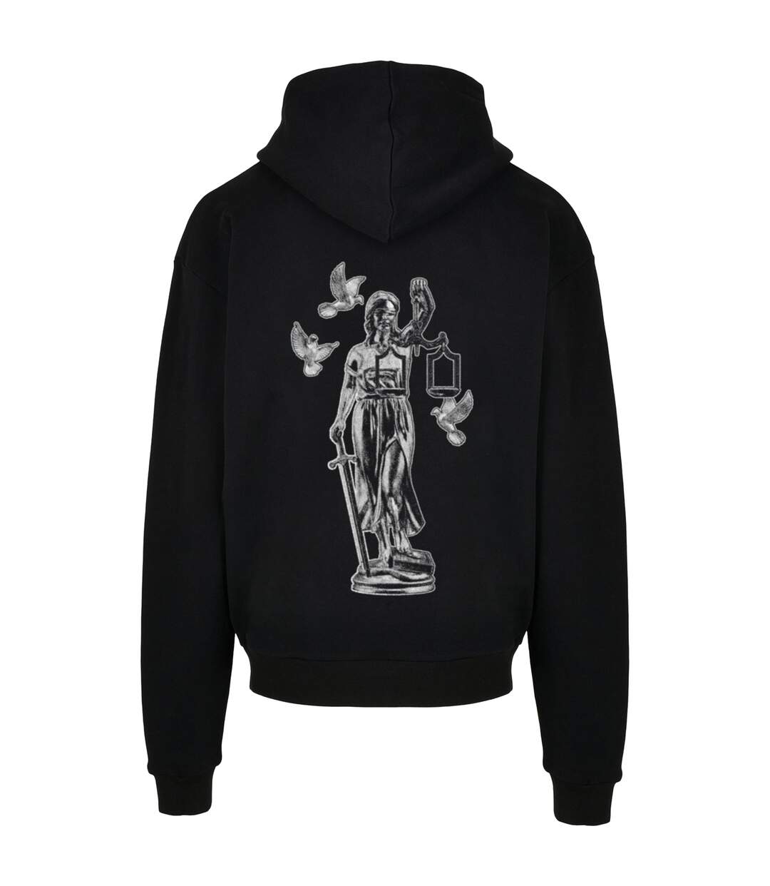 Sweat À Capuche Justice Homme Noir Mister Tee-2