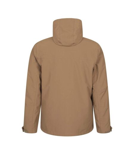 Veste Imperméable Motif/style 3-en-1 Maple Homme Brun Clair Mountain Warehouse