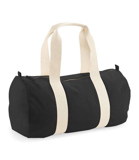 Westford Mill EarthAware Organic Barrel Bag (Black) (One Size) - UTPC3206